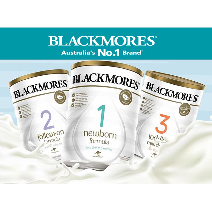 Sữa Blackmores Số 1.2.3 900g date 2023 - Hàng chính hãng