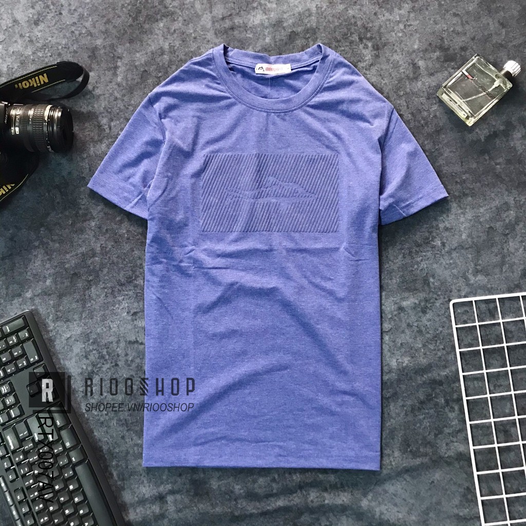 Áo thun nam ngắn tay cổ tròn cotton OCE in nổi RTX007 - áo phông nam form rộng Riooshop | BigBuy360 - bigbuy360.vn