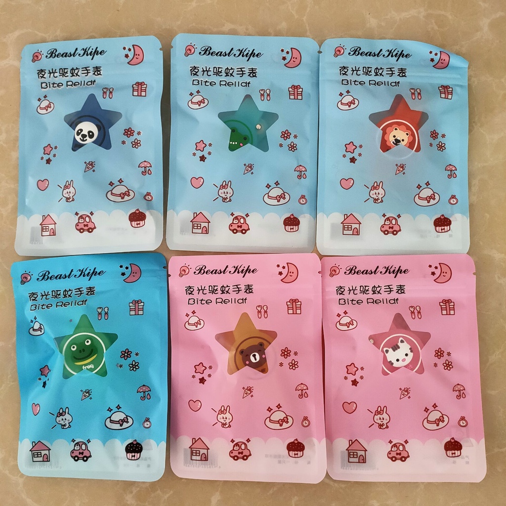 Vòng đeo tay chống muỗi phát sáng dành cho bé
