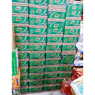 Sữa Milo thùng 48 hộp 180ml date mới