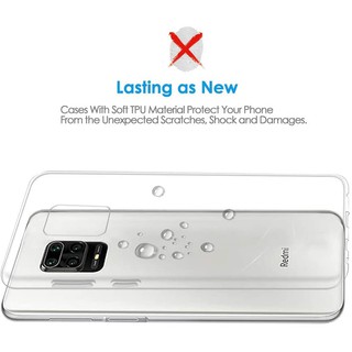 Ốp lưng dẻo silicon Redmi Note 9s / 9 Pro / 9 Pro Max / Note 10 Lite / Poco M2 Pro hiệu Ultra Thin - Hàng nhập khẩu