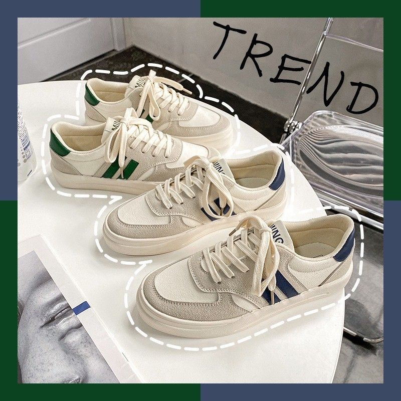 Giày thể thao nữ 2 màu trẻ trung nữ tính năng động kiểu dáng học sinh mới