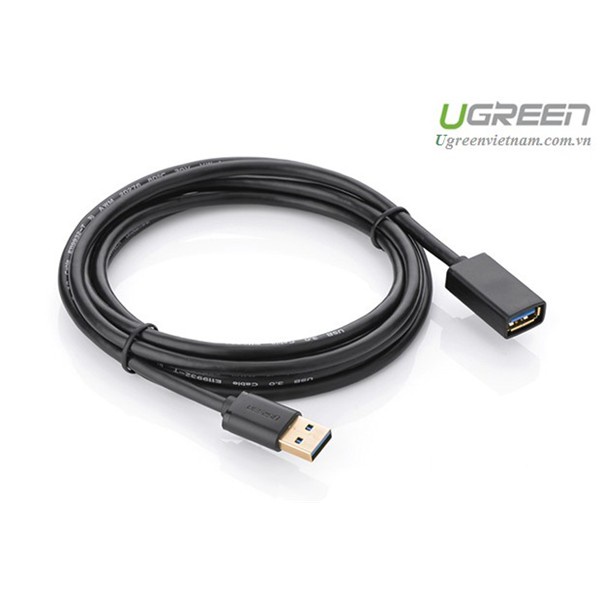 Cáp USB nối dài 3.0 tròn chính hãng Ugreen cao cấp