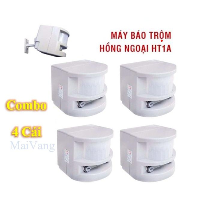 Combo 04 cái báo trộm hồng ngoại