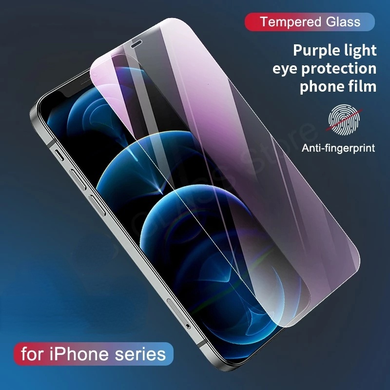 Toàn Bộ Kính Cường Lực Chống Ánh Sáng Xanh Cho iphone 15 14 pro max 12 13 pro max xr xs 11 pro max 6s 7 8 plus