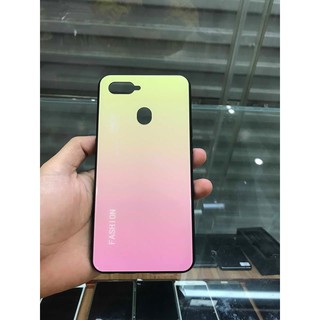 Ốp lưng cao cấp glass case oppo a7