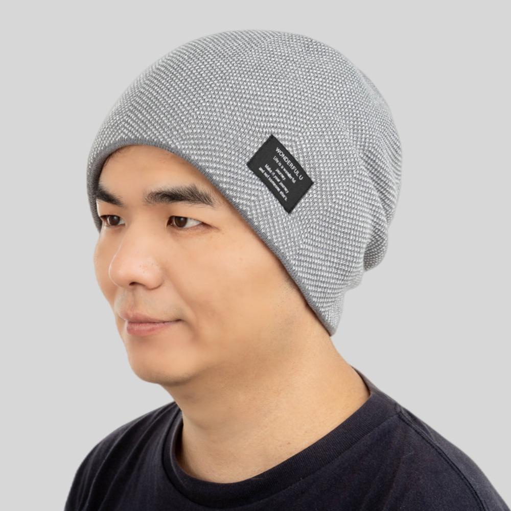 HS Mũ Len Dày Dặn Giữ Ấm Chống Gió Thời Trang Unisex
