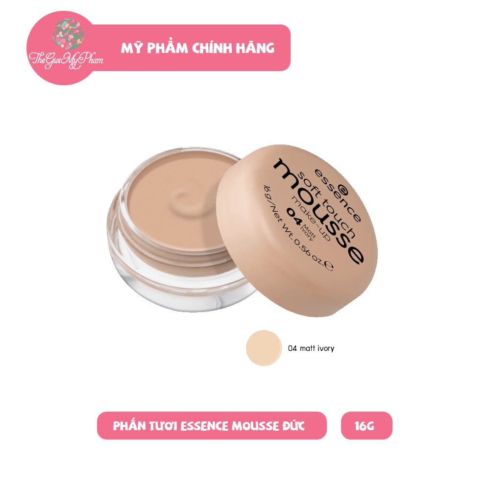 Phấn Tươi Đức Mousse Make Up Soft Touch Essence 16g