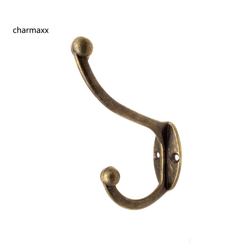CMAX_Vintage Bronze Home Furniture Wardrobe Wall Mount Hook Clothes Towels Hanger