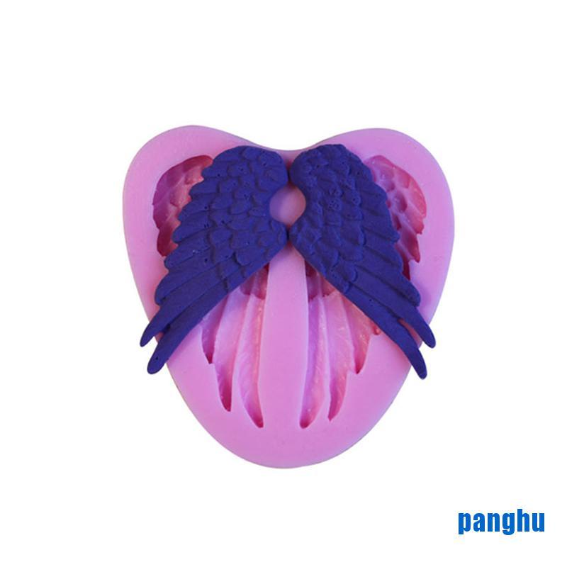 Khuôn Làm Bánh Chất Liệu Silicone Hình Đôi Cánh Thiên Thần