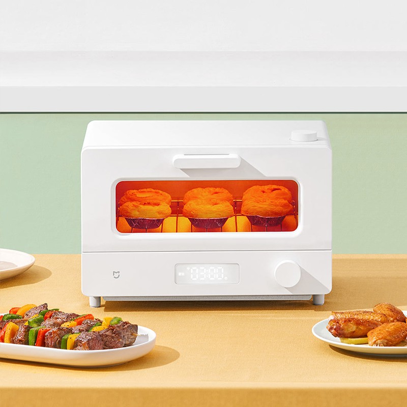 Lò Nướng Thông Minh Xiaomi 12L 1300W nướng bằng hơi nước vô cùng hiện đại
