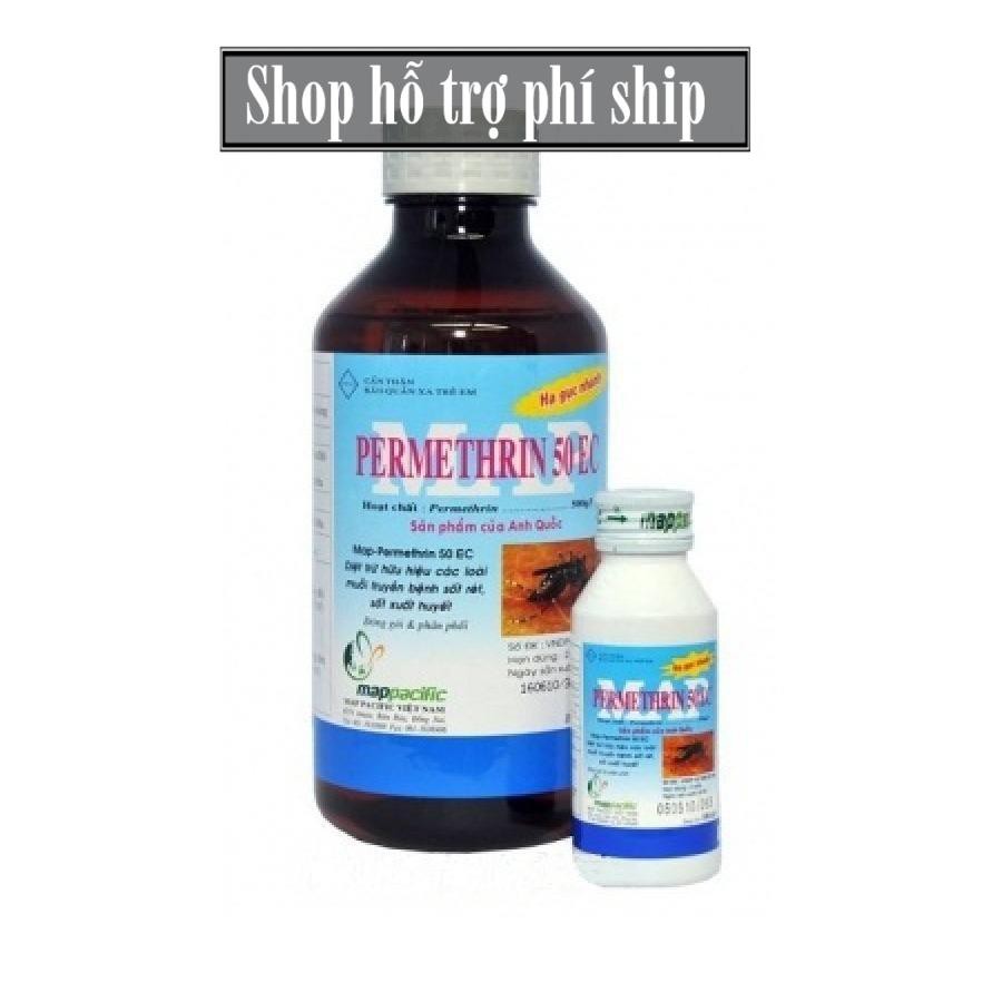 Hỗ trợ Ship- Thuốc diệt muỗi Map Permethrin 50EC - 100ml - Hockley - Anh Quốc