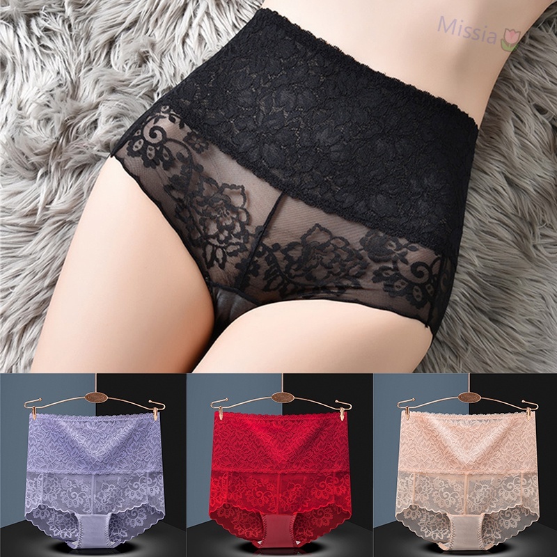 Quần lót lưng cao không đường may kháng khuẩn cao cấp cho nữ