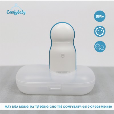 Máy dũa móng tay tự động cho trẻ Comfybaby ME4450, cắt móng tay an toàn cho bé, mài móng tay cho trẻ sơ sinh