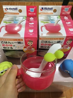 Cốc nấu cháo Richell