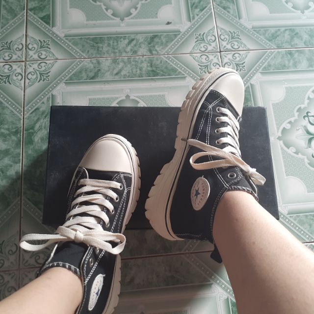 [GÓC PASS ĐỒ] Giày thể thao cao cổ dáng converse (100% ảnh thật)