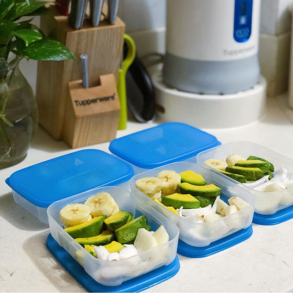 Bộ hộp trữ đông Tupperware - Freezermate Fit set (7 hộp) - Nhựa nguyên sinh