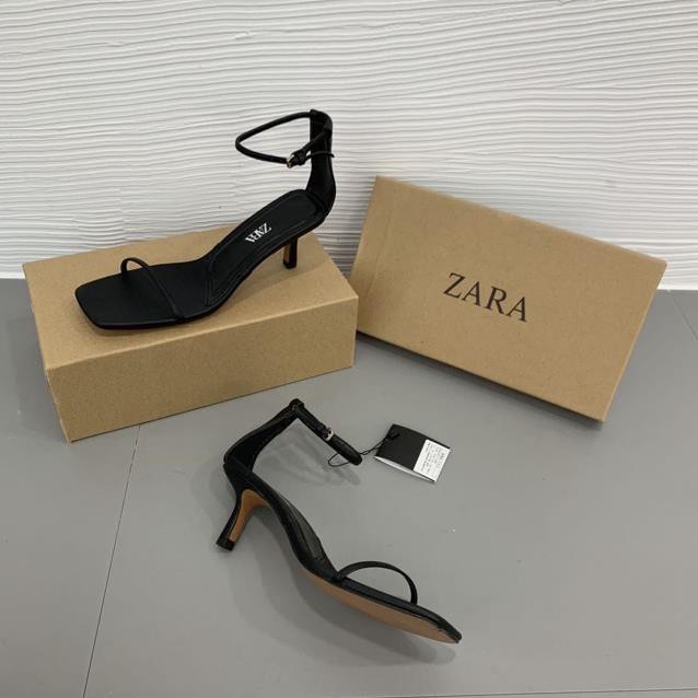 Sandal cao gót zara mẫu mới fullbox ảnh thật video -x2q " ' ྇ .