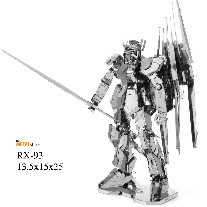 Mô Hình Lắp Ghép 3d kim loại gundam