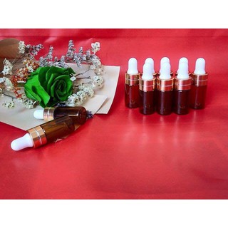 Lọ chiết serum thủy tinh nắp bóp 10ml-Chai tinh dầu 10ml