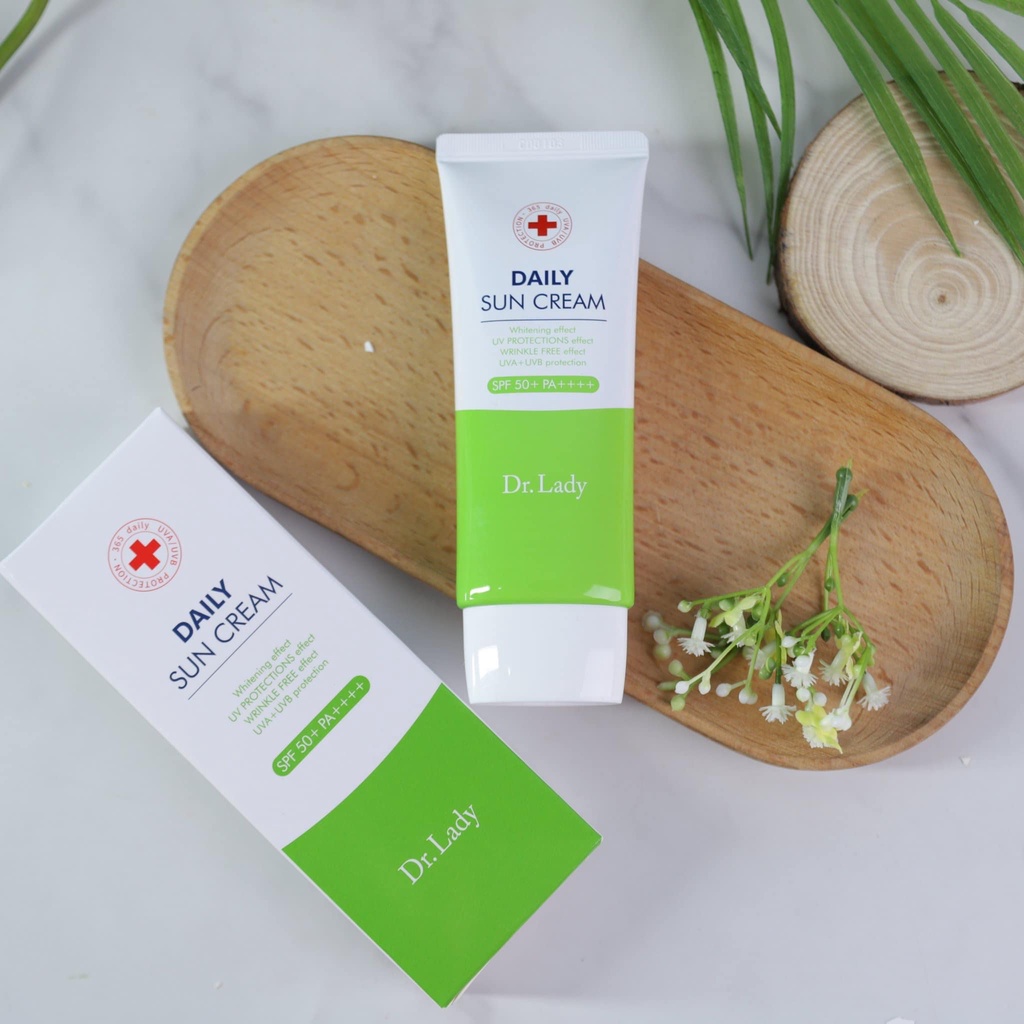 Kem chống nắng vật lý phổ rộng Daily sun cream mẫu mới