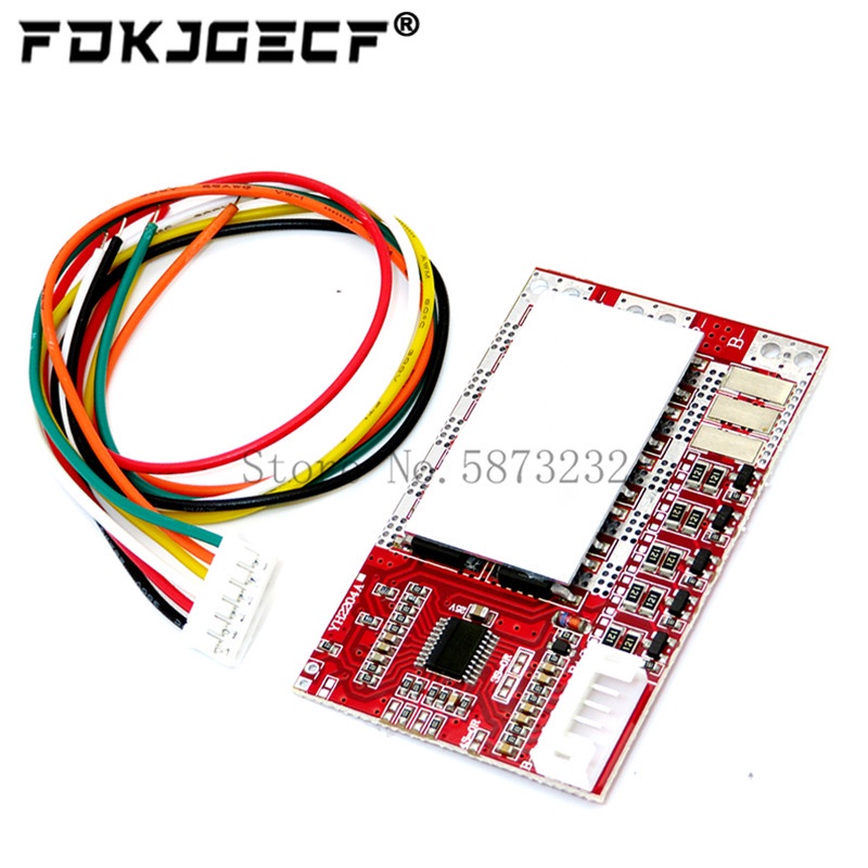 Bảng Mạch Cân Bằng Bảo Vệ Pin Lithium 3.7V / Bảng Mạch 3.2V 3S 4S 5S 50A BMS / 55A BMS