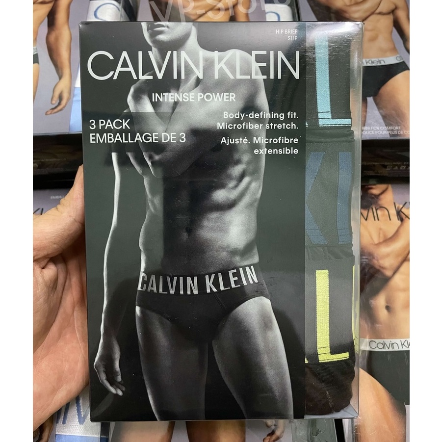 Quần lót nam tam giác Calvin Klein Briefs 3-Pack chính hãng