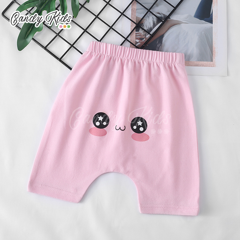 Quần Lửng Chất Liệu Cotton Thiết Kế Giản Dị Dễ Thương Dành Cho Trẻ Nhỏ 1-5 Tuổi