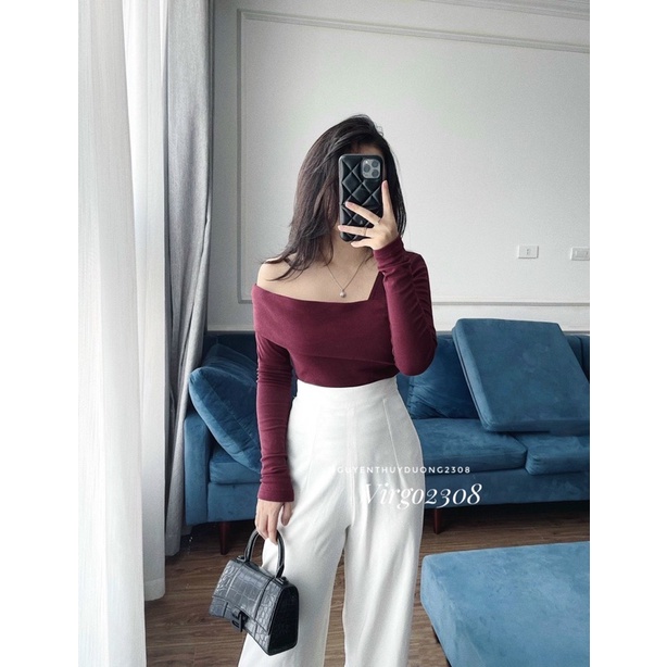  [HÀNG SẴN]ÁO LEN TĂM LỆCH VAI siêu xinh | BigBuy360 - bigbuy360.vn