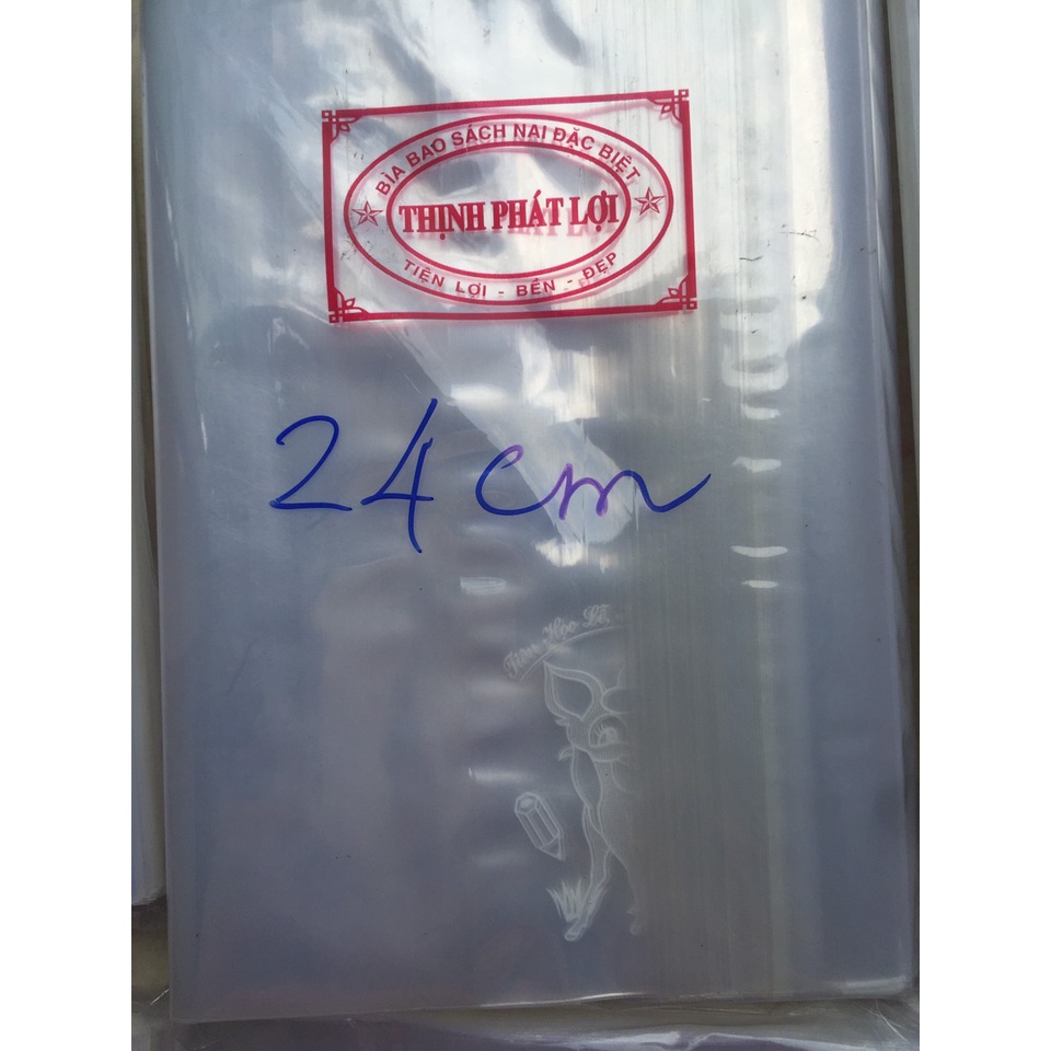 Bìa Bao kiếng sách vở bìa bao sổ các loại có keo dán sẵn bìa kiếng bao tập