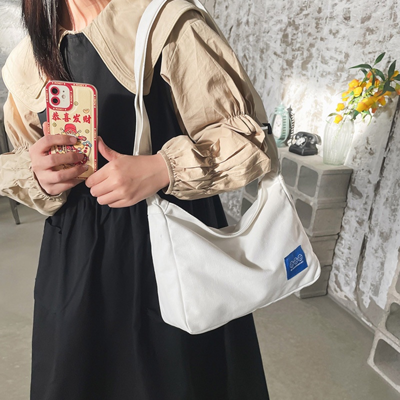 Túi Đeo Chéo Vai Bằng Vải Chống Trộm Dành Cho Nữ