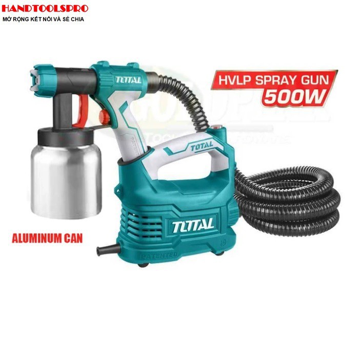 500W Máy phun sơn bình nhôm Total TT5006-2