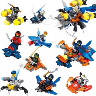 🌟🌟 set lắp ráp 8 minifigure ninja movie 31064 🌟🌟
