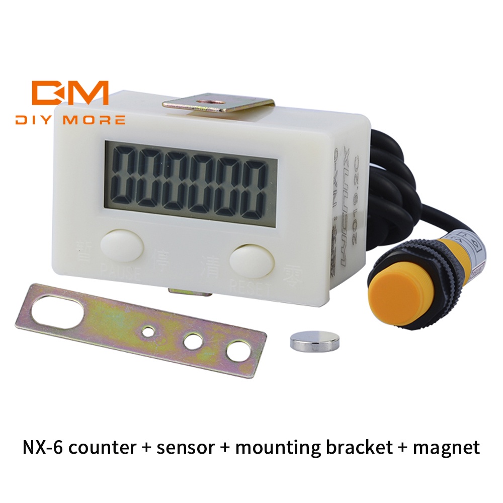 Máy đếm điện tử DIYMORE màn hình LCD 0-99999