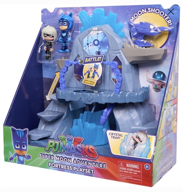 Đồ chơi PJ Masks Super Moon Adventure Fortress hàng USA