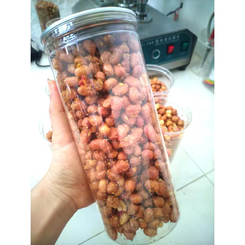 Đậu Phộng Tỏi Ớt Lon 500Gr