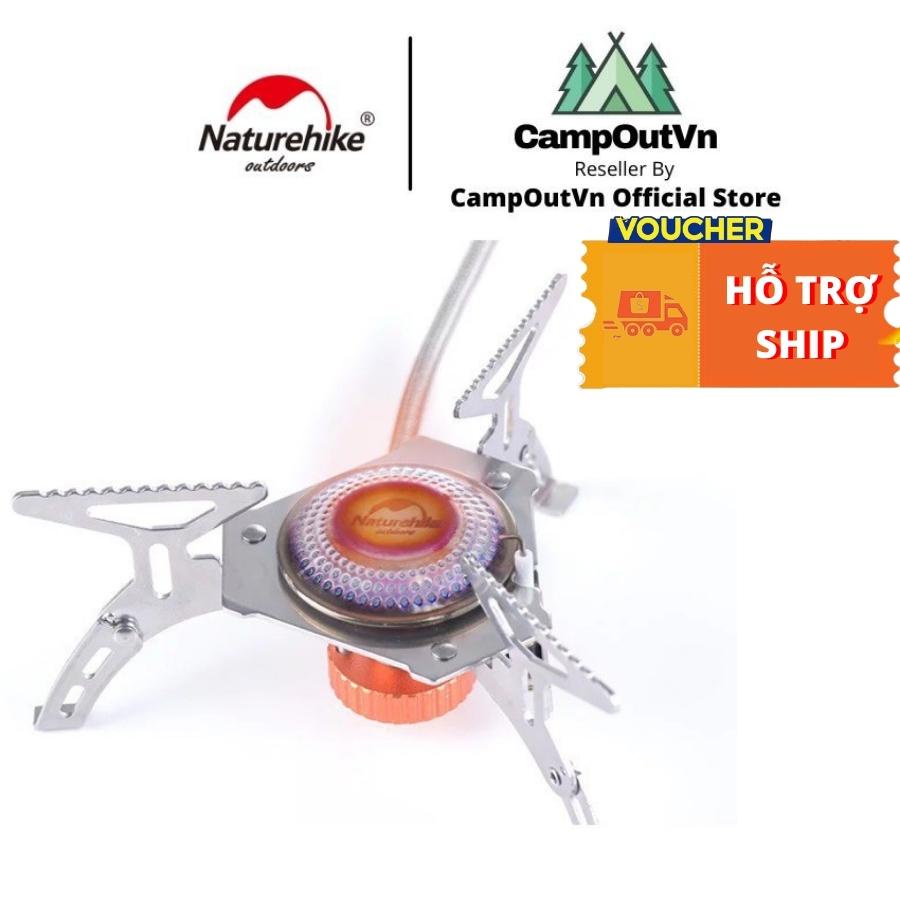 Bếp gas mini naturehike campoutvn xếp gọn đồ cắm trại cắm trại du lịch dã ngoại A013