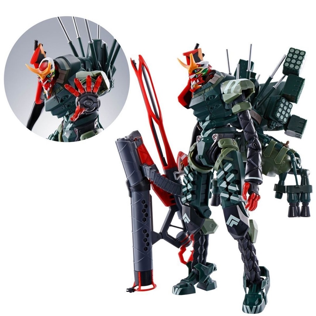 Mô hình Evangelion 3.0+1.0 Thrice Upon a Time NEW EVA 02 ALPHA 15cm BANDAI CHÍNH HÃNG NHẬT EVBD01