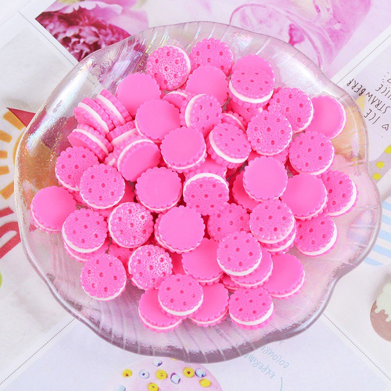 Set 10 Túi Bánh Quy Bằng Nhựa Dễ Thương Dùng Để Làm Đồ Trang Sức Thủ Công