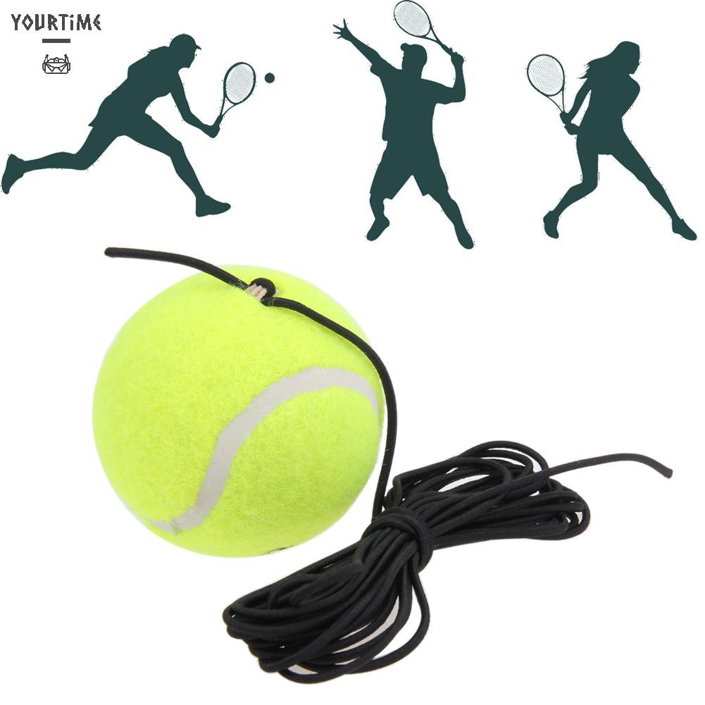 Bóng tập đánh tennis bằng cao su chất lượng cao có gắn dây cột