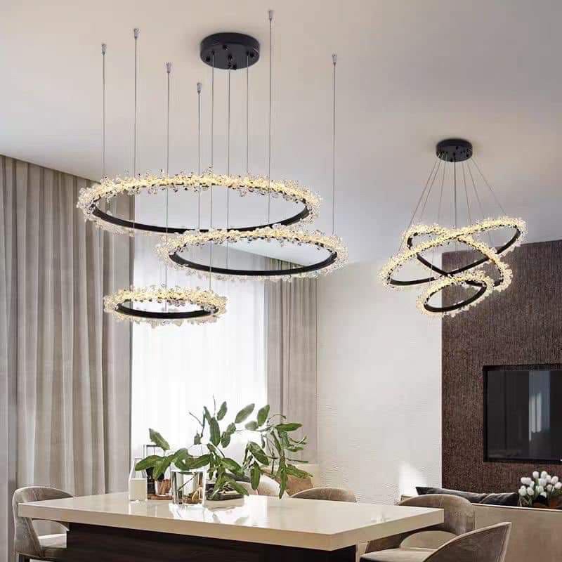 Đèn Chùm Thả pha Lê k9 nhập khẩu