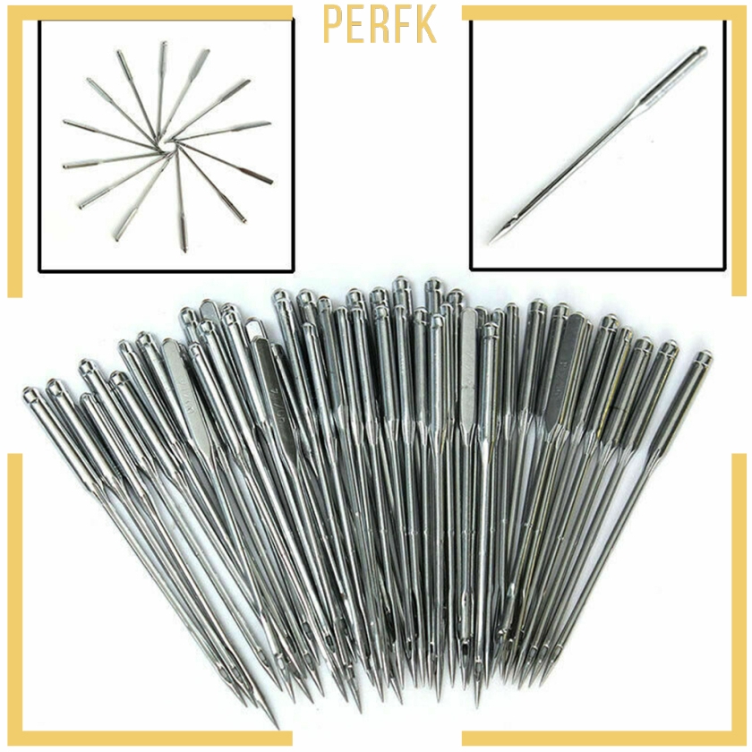 (Hàng Mới Về) Bộ 50 Kim May Size 75 / 11 80 / 12 90 / 14 100 / 16 110 / 18