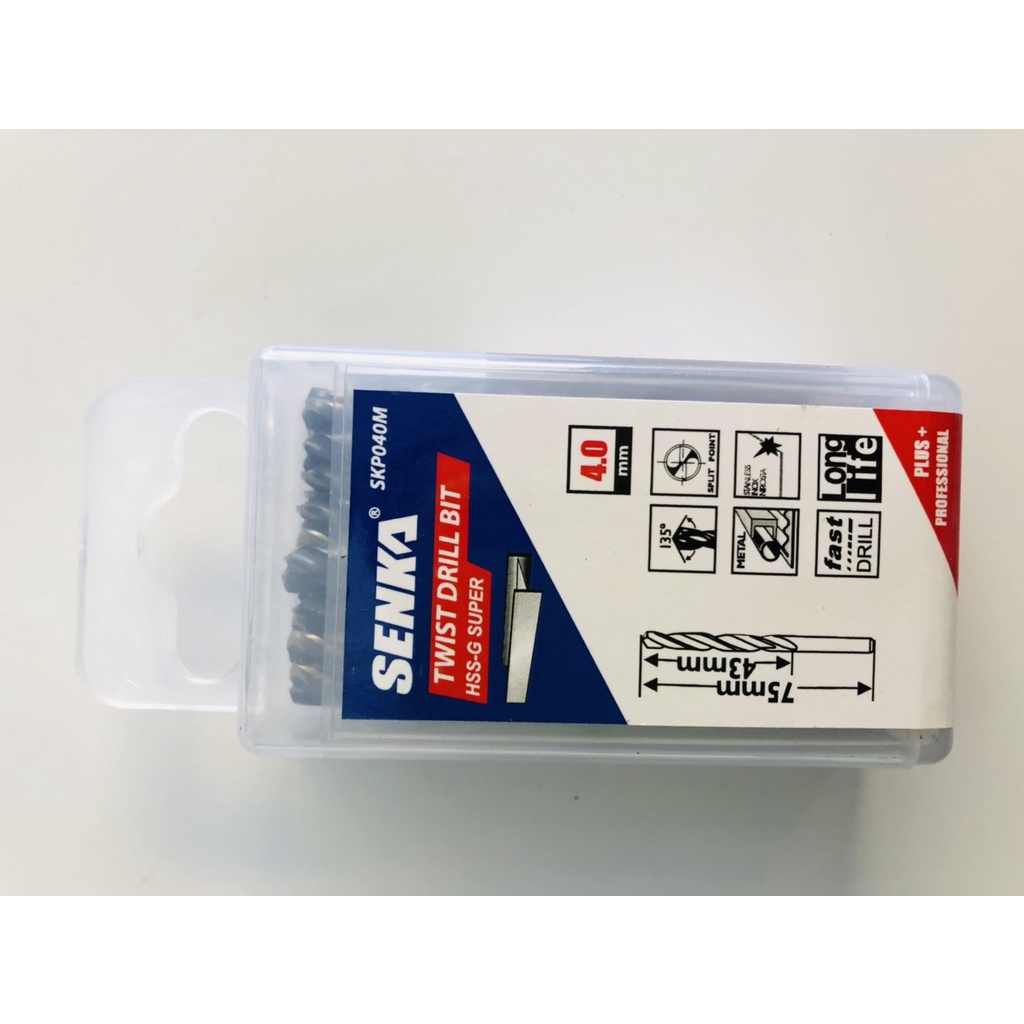 1  mũi khoan Thép, Inox SENKA Vàng đen cao cấp Công nghệ Đức