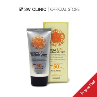 Kem chống nắng 3w clinic intensive uv sunblock cream spf 50 pa+++	70ml