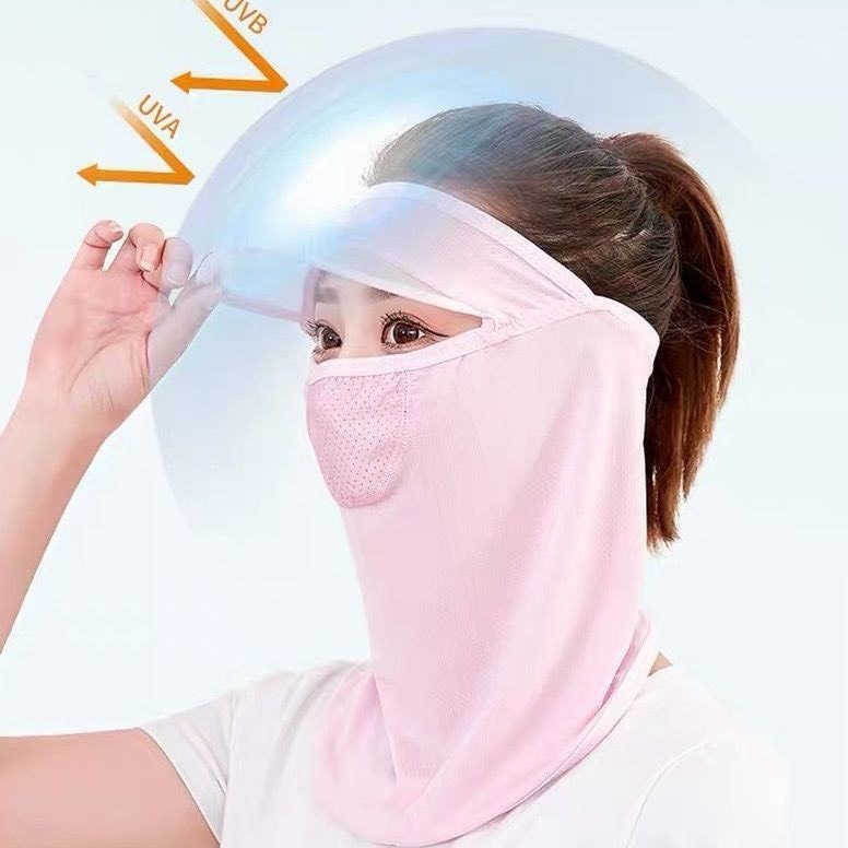 Khẩu Trang Kèm Lưỡi Trai Cho Cả Nam Và Nữ,Khẩu Trang NINJA có vành nón Che Kín Mặt