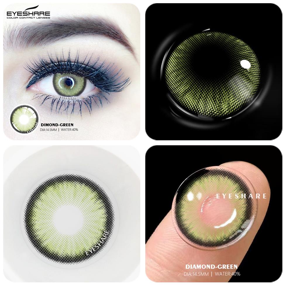 EYESHARE [Hàng mới về] Cặp kính áp tròng màu sắc tự nhiên
