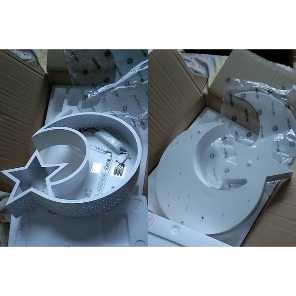 Đèn trần MONSKY DOEN kiểu dáng hiện đại, đẳng cấp với 3 chế độ ánh sáng - kèm điều khiển từ xa.