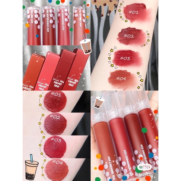 Son Romand Milk Tea Velvet Tint ver 1 ver 2