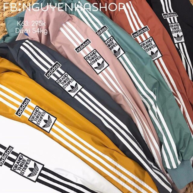 Mua 5 tặng 1 ĐỔI 5SAO- ÁO KHOÁC DÙ 2 LỚP 3 SỌC TAY LOGO ADD THÊU 7 MÀU. | BigBuy360 - bigbuy360.vn
