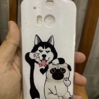 Ốp HTC one M8 dẻo in hình kute